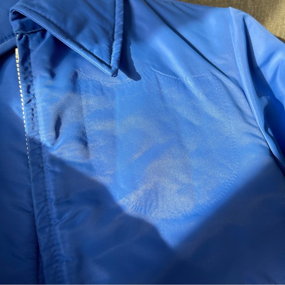 Vintage Blue & Yellow Bomber Jacket - Picture 7 of 7